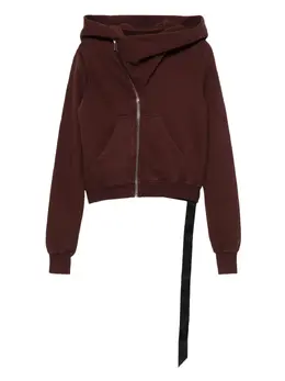 Rick Owens DRKSHDW: Бордовая толстовка 