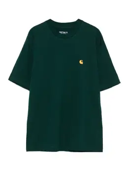 Carhartt WIP: Тёмная футболка  Chase