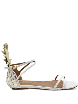 Aquazzura: Белые сандалии 