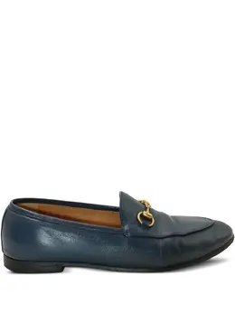 Gucci Pre-Owned: Синие лоферы 