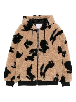 MSGM: Куртка из кролика 