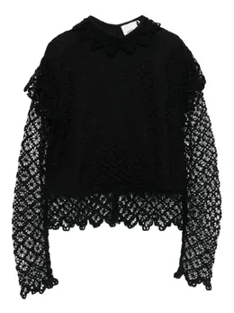 ISABEL MARANT: Кружевное топ 