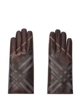 Burberry: Перчатки 