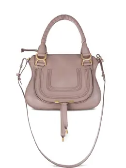 Chloé: Розовая сумка-шоппер  Marcie