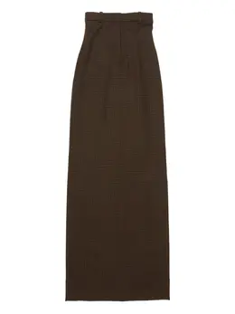 Acne Studios: Коричневая юбка 