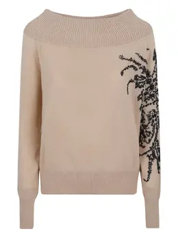 Ermanno Scervino: Свитер с блёстками 