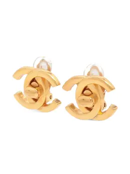 CHANEL Pre-Owned: Серьги 