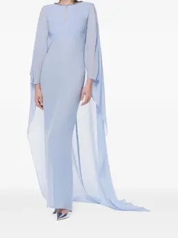 Roland Mouret: Шифоновое платье 