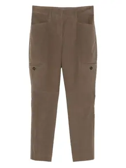 Brunello Cucinelli: Коричневые брюки 