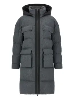Brunello Cucinelli: Пальто из шерсти 