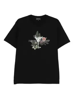 Emporio Armani: Футболка с принтом 