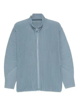 Homme Plissé Issey Miyake: Голубая куртка 