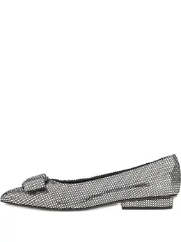 Ferragamo: Чёрные балетки 