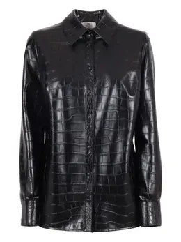 Elisabetta Franchi: Чёрная рубашка 