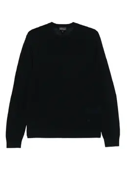 Emporio Armani: Чёрный свитер 