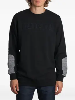 adidas: Чёрный свитшот 