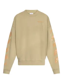 Off-White: Свитшот с принтом 