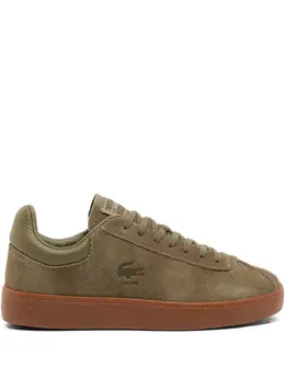 Lacoste: Зелёные кроссовки 
