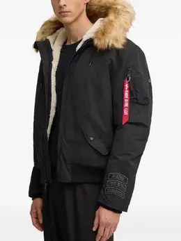 Alpha Industries: Куртка из искусственного меха 