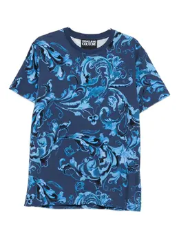Versace Jeans Couture: Футболка с принтом 