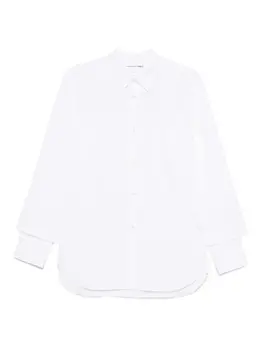 Comme Des Garçons Shirt: Рубашка с манжетами 