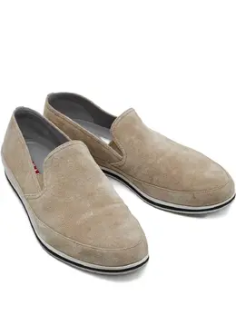 Prada Pre-Owned: Бежевые туфли 