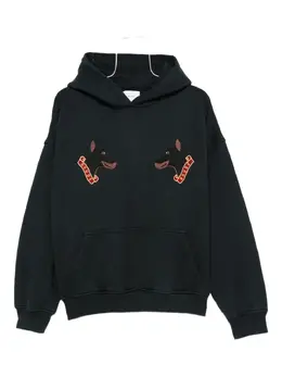 RHUDE: Чёрная толстовка 