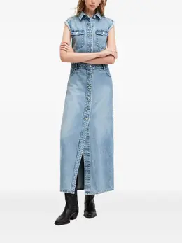 AllSaints: Джинсовая рубашка 