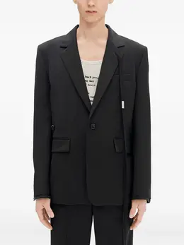 Ann Demeulemeester: Пиджаки из шерсти 
