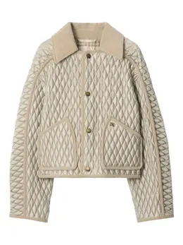 Burberry: Стёганые куртка 