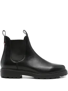 Bally: Чёрные ботинки 