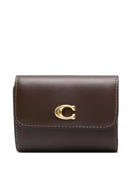 Coach: Коричневый кошелёк 