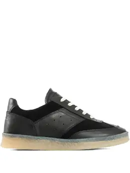 MM6 Maison Margiela: Чёрные кроссовки 