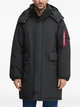 Alpha Industries: Пуховик с капюшоном 
