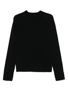 sacai: Чёрный свитер 