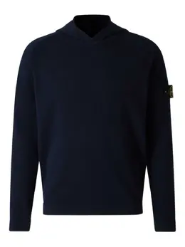 Stone Island: Голубая толстовка 