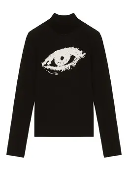 Courrèges: Жаккардовый свитер 