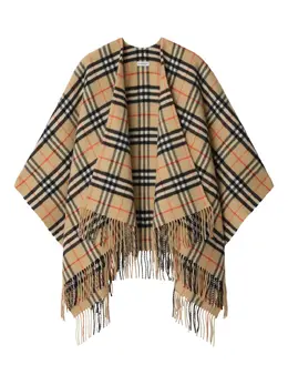 Burberry: Бежевый плащ 
