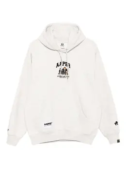 AAPE BY *A BATHING APE®: Светлая толстовка 