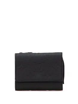 Louis Vuitton Pre-Owned: Чёрный кошелёк 