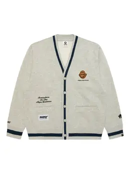 AAPE BY *A BATHING APE®: Светлый кардиган 