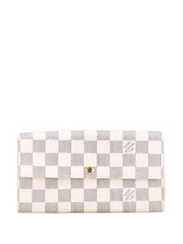 Louis Vuitton Pre-Owned: Белый кошелёк 