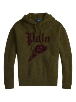 Polo Ralph Lauren: Зелёная толстовка 