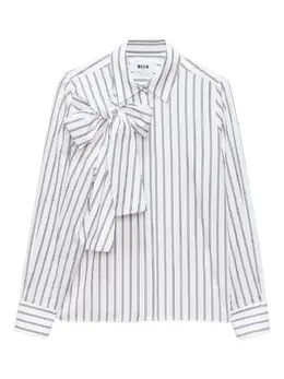 MSGM: Рубашка в полоску 
