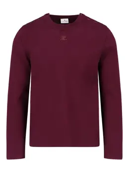 Courrèges: Трикотажный свитер 