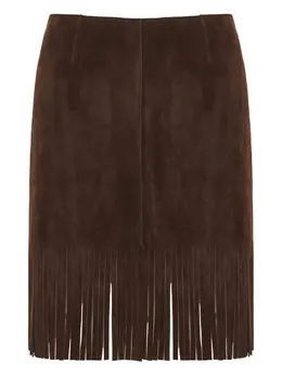 ETRO: Юбка бахромой 