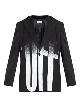 Off-White: Куртка с капюшоном 