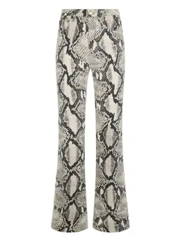 Roberto Cavalli: Брюки с принтом 
