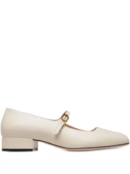 Bally: Белые балетки 