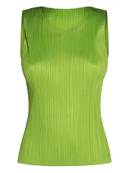 Pleats Please Issey Miyake: Топ без рукава 
